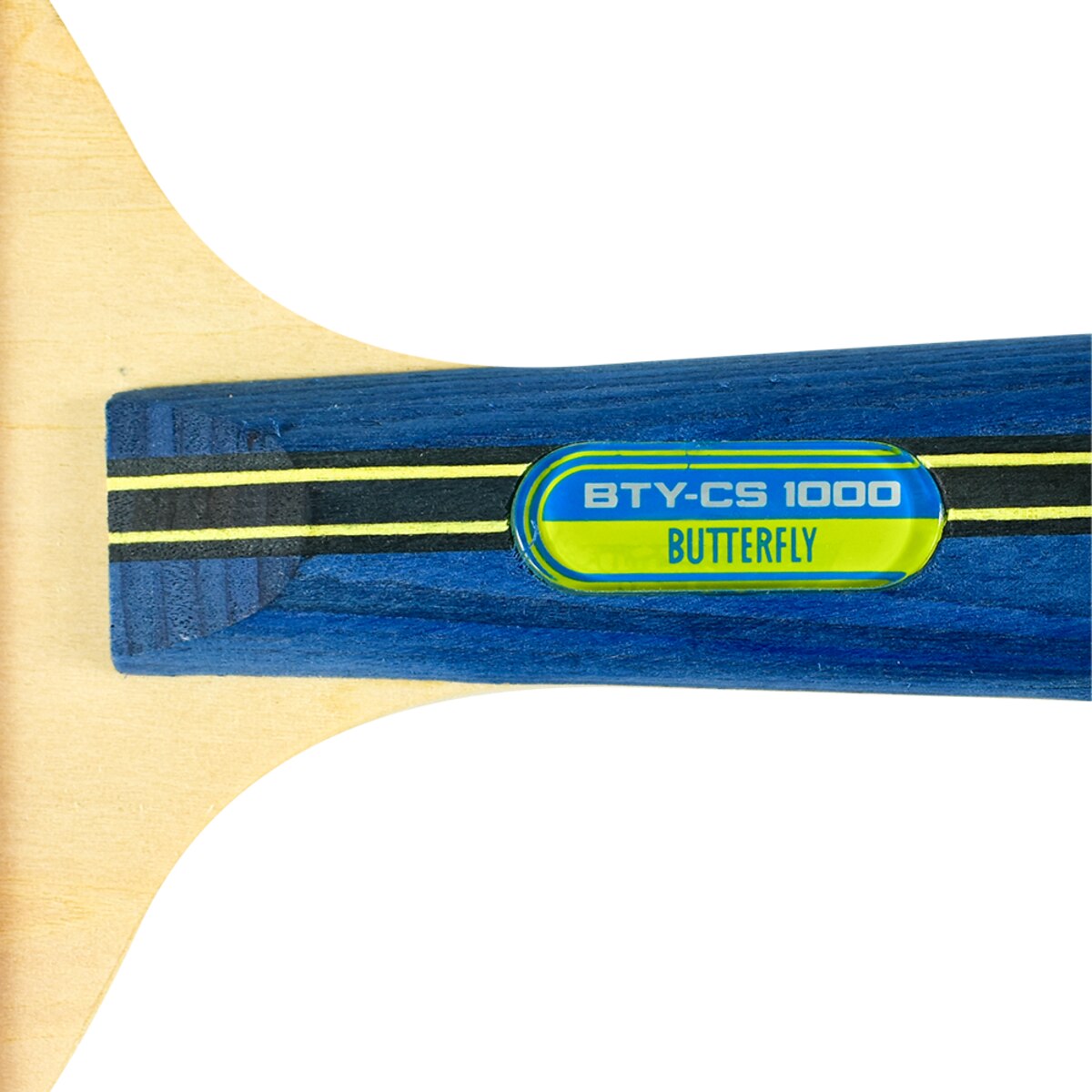 Bty-CS 1000 Racket: Close-up of handle